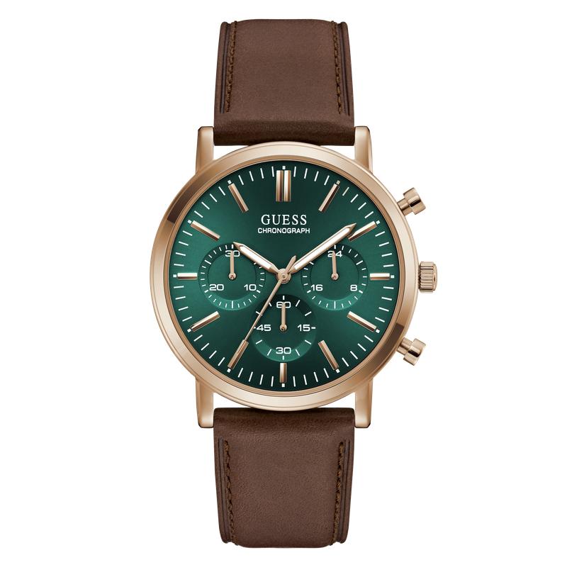 Guess Cassian Men's Chronograph Watch Rose Gold