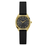 Guess Charlotte Black Dial Analogue Watch