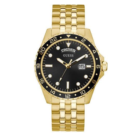 Guess Comet Gold Tone Multi-Function Gents Watch GW0220G4