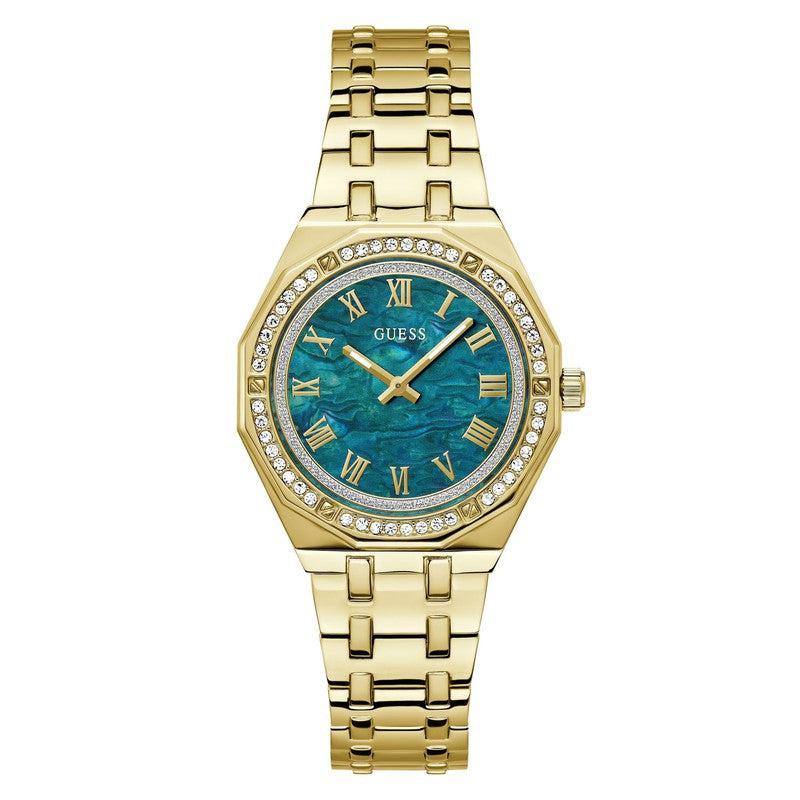 Guess Desire Green Dial Analogue Watch