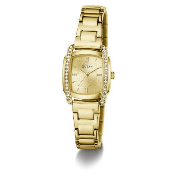 Guess ETTA Women's Square Watch Gold