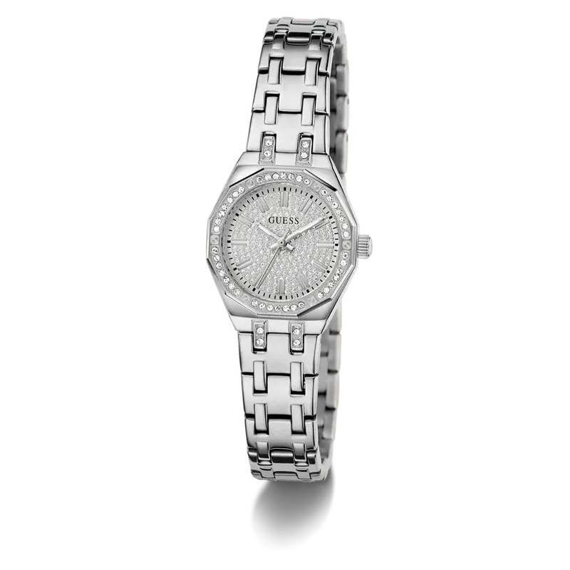 Guess Elegant Pixie Silver-Tone Analog Watch