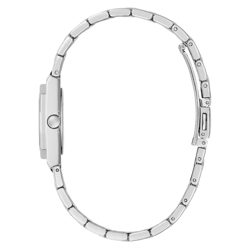 Guess Elegant Pixie Silver-Tone Analog Watch