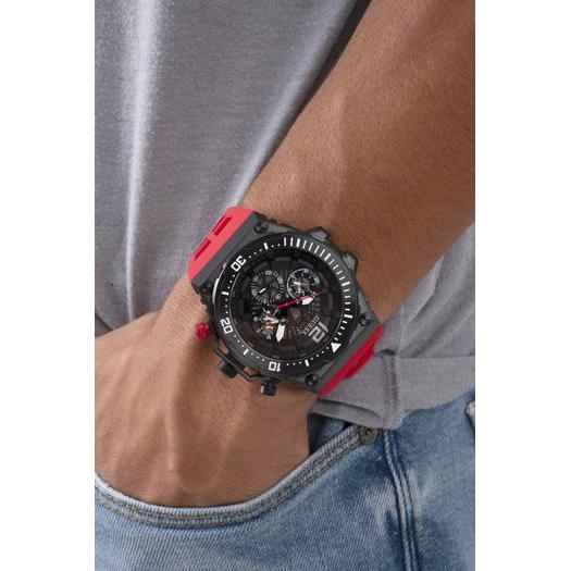 Guess Exposure Black Multi-Function Gents Watch GW0325G3