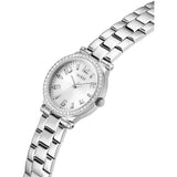 Guess Fawn White Dial Analog Watch