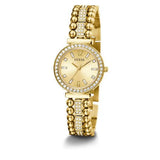 Guess Gala Gold Tone Analog Ladies Watch GW0401L2