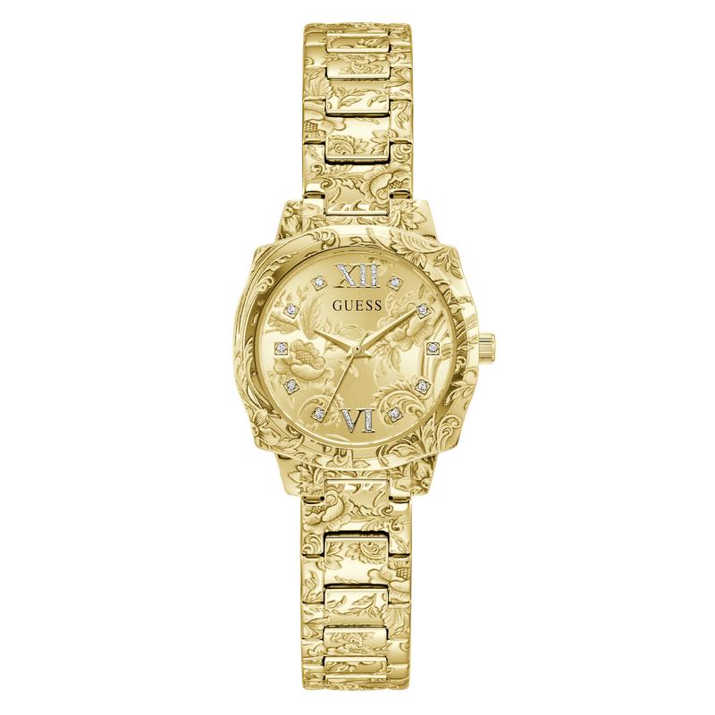 GUESS Gold Tone Analog Women's Watch