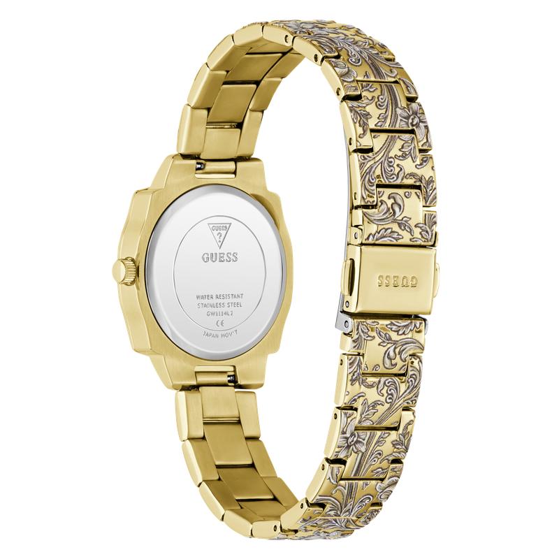 GUESS Gold Tone Analog Women's Watch