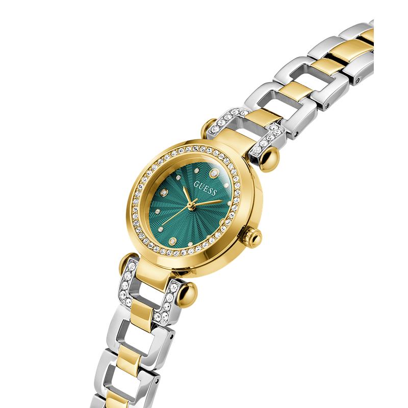 Guess Ginger Ladies 2-Tone Gold Tone Analog Watch