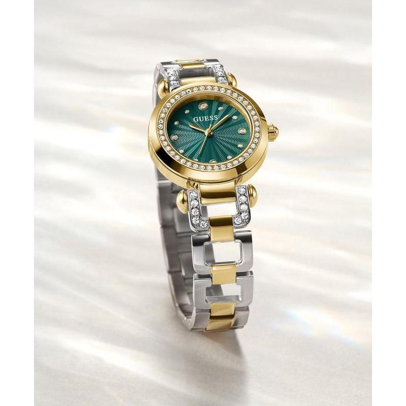 Guess Ginger Ladies 2-Tone Gold Tone Analog Watch