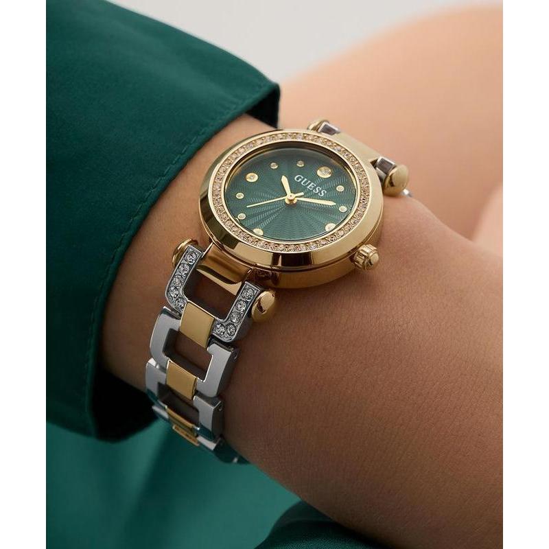 Guess Ginger Ladies 2-Tone Gold Tone Analog Watch