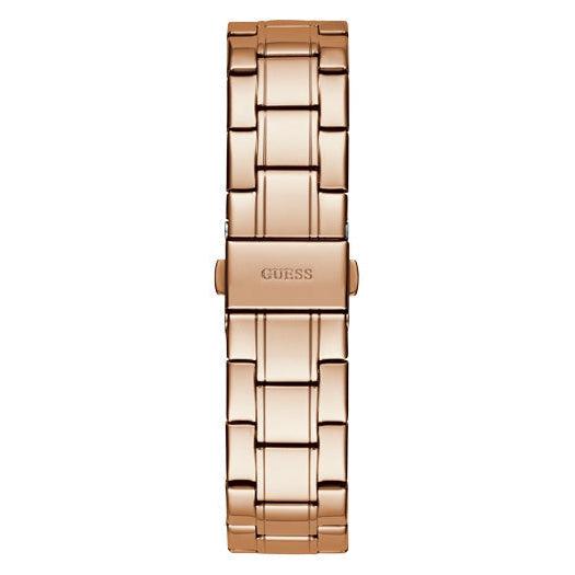 Guess Glitter Burst Rose Gold Tone Analog Ladies Watch GW0405L3