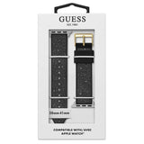 Guess Glitter Leather on Silicone Strap for Apple 38-40 mm Watch
