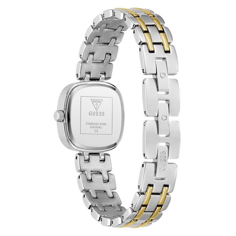 Guess Hazel 2-Tone Women's Analog Watch with Crystal Detailing