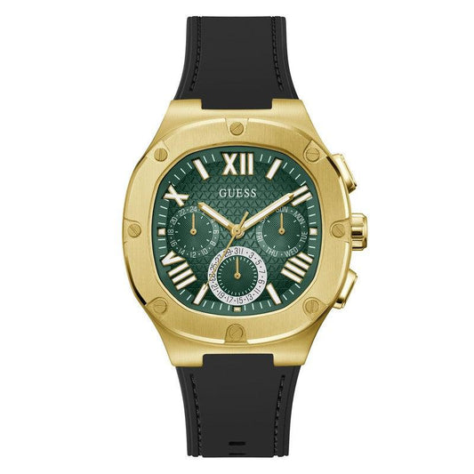 Guess Headline Black and Gold Watch GW0571G3