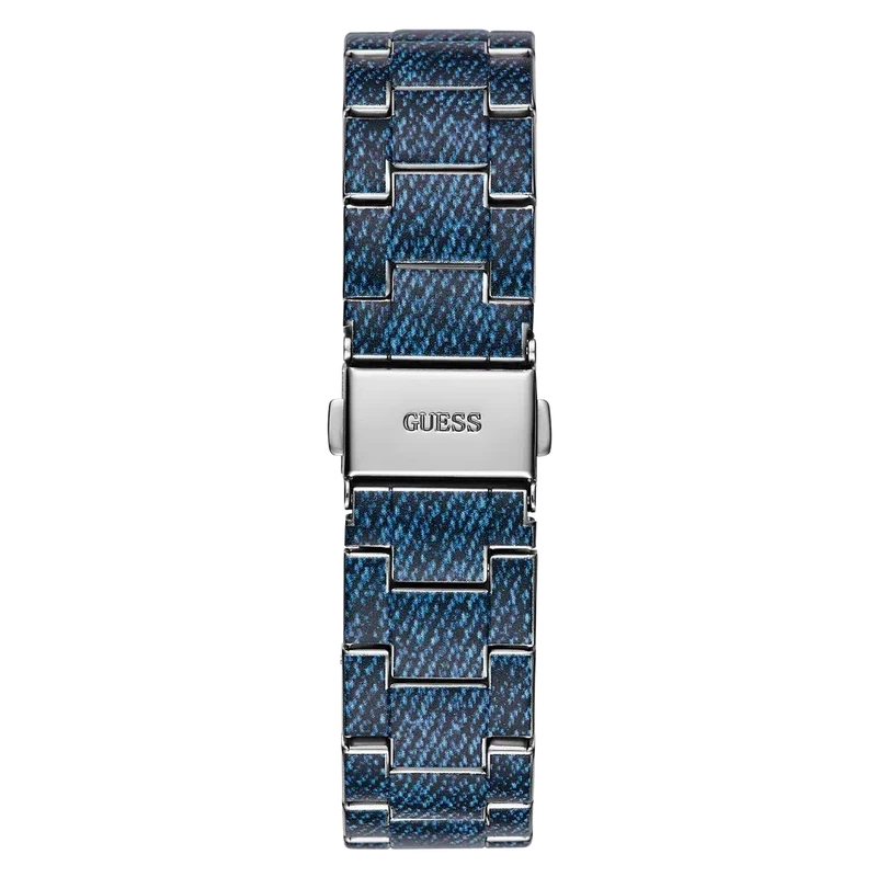 Guess Indigo Blue Dial Multifunction Watch