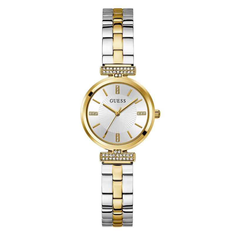 Guess Ladies 2-Tone Gold Tone Analog Watch