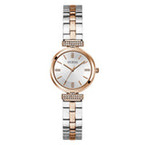 Guess Ladies 2-Tone Rose Gold Tone Analog Watch