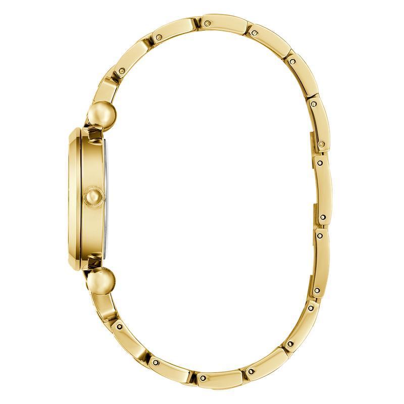 Guess Ladies Gold Tone Analog Watch