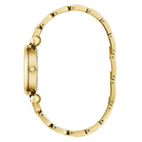 Guess Ladies Gold Tone Analog Watch