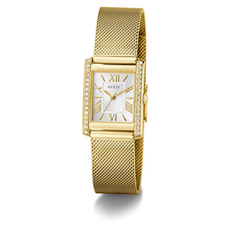 Guess Ladies Gold Tone Analog Watch