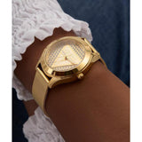 Guess Ladies Gold Tone Analog Watch