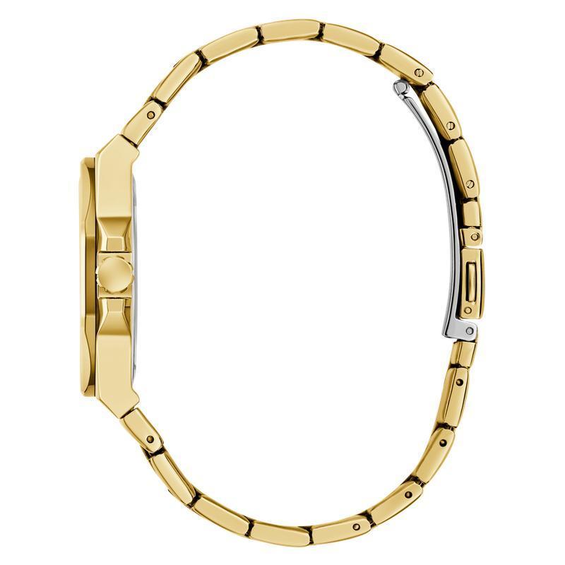Guess Ladies Gold Tone Analog Watch