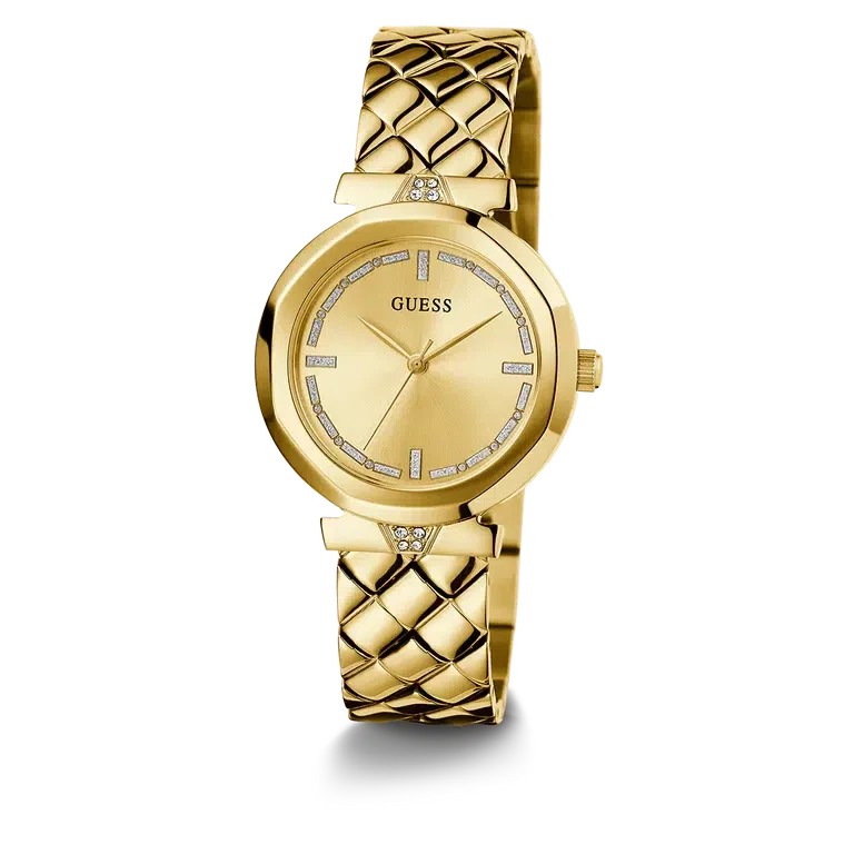 Guess Ladies Gold Tone Analog Watch GW0613L2