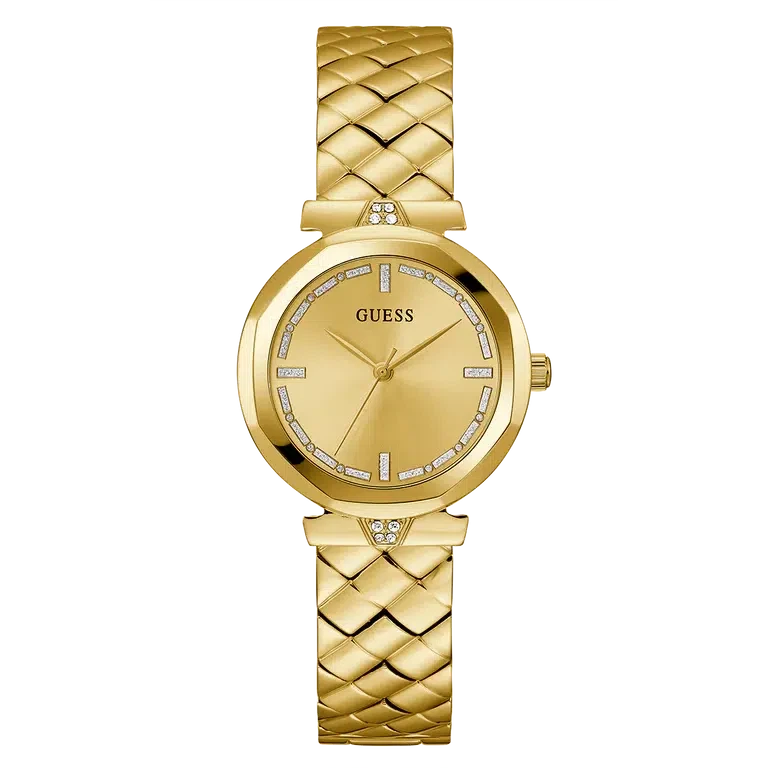 Guess Ladies Gold Tone Analog Watch GW0613L2