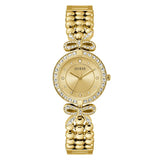 Guess Ladies Gold Tone Analog Watch