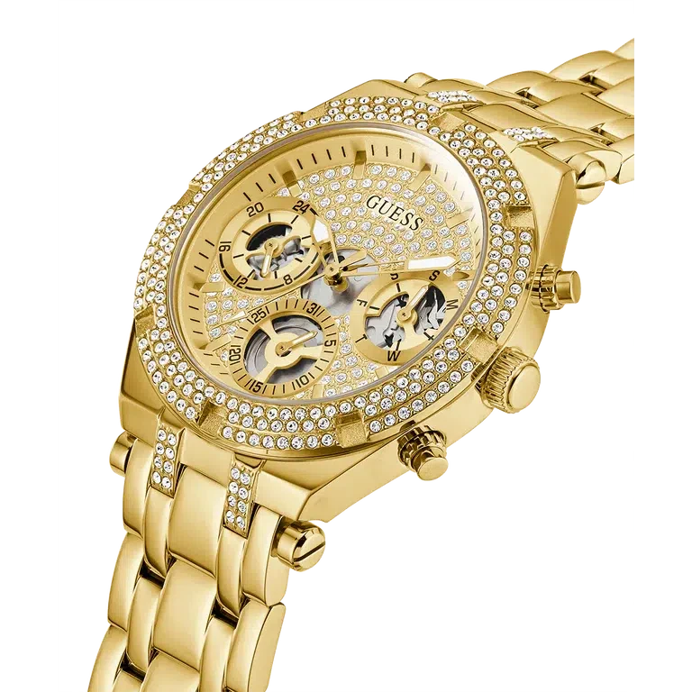 Ladies guess watch 2025 with swarovski crystals