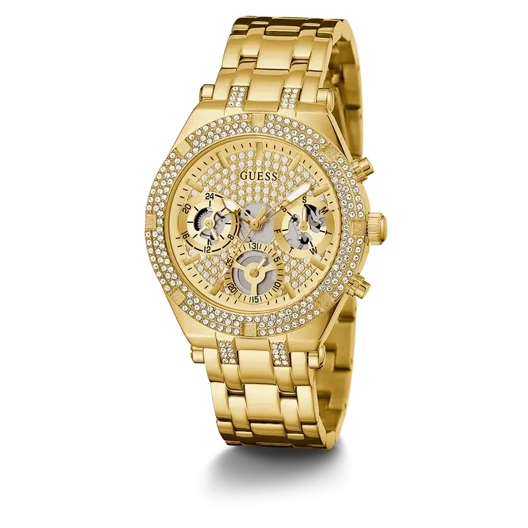 Guess Ladies Gold Tone Multi-function Watch GW0440L2