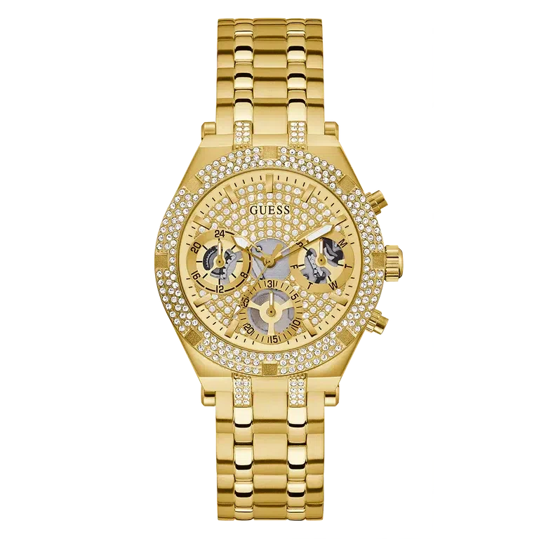 Guess Ladies Gold Tone Multi-function Watch GW0440L2