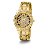 Guess Ladies Gold Tone Multi-function Watch GW0604L2