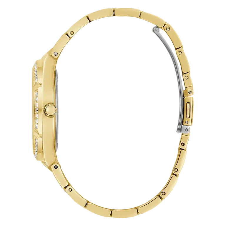 Guess Ladies Gold Tone Multi-function Watch GW0604L2