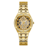 Guess Ladies Gold Tone Multi-function Watch GW0604L2