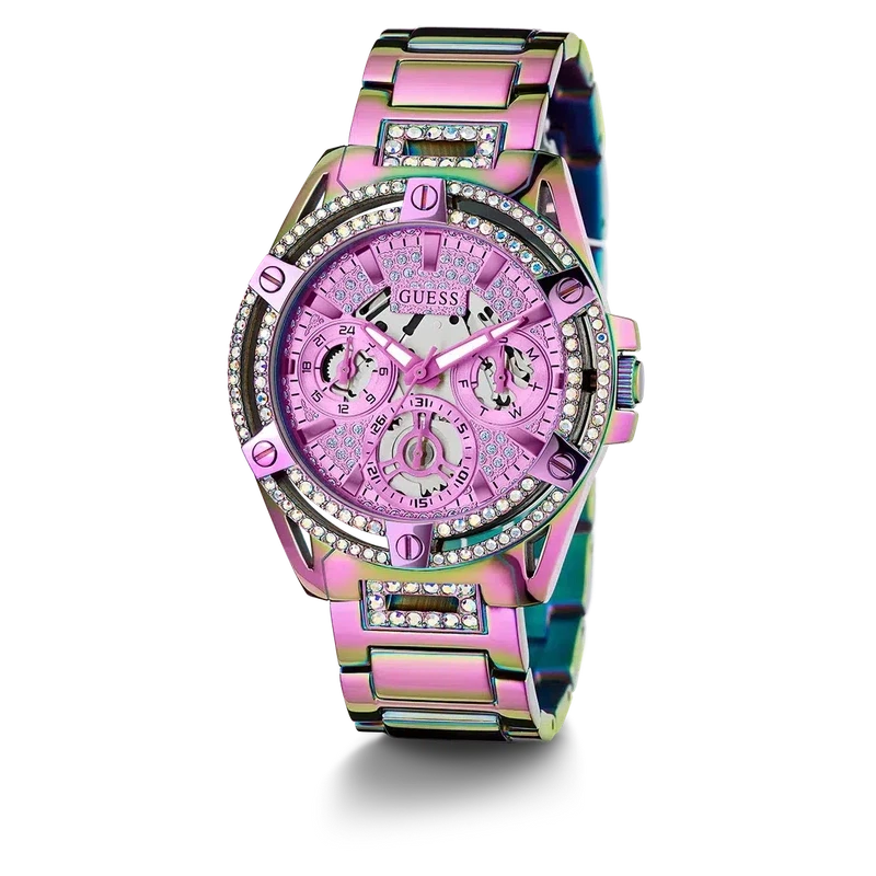 Guess Ladies Iridescent Iridescent Multi-function Watch GW0464L4