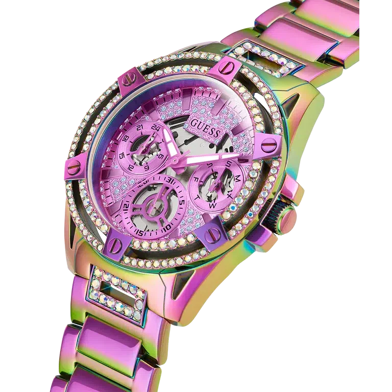 Guess Ladies Iridescent Iridescent Multi-function Watch GW0464L4