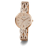 Guess Ladies Rose Gold Tone Analog Watch