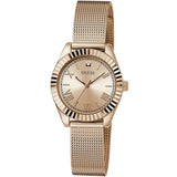 Guess Ladies Rose Gold Tone Analog Watch