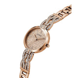Guess Ladies Rose Gold Tone Analog Watch