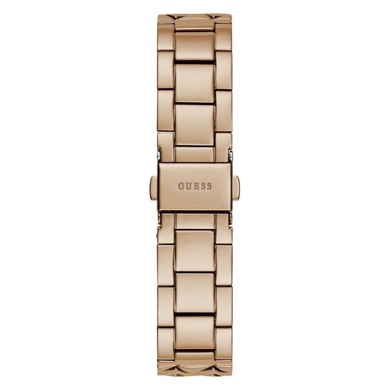 Guess Ladies Rose-Gold Tone Analog Watch GW0613L3