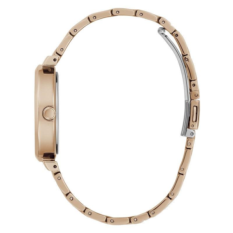 Guess Ladies Rose-Gold Tone Analog Watch GW0613L3