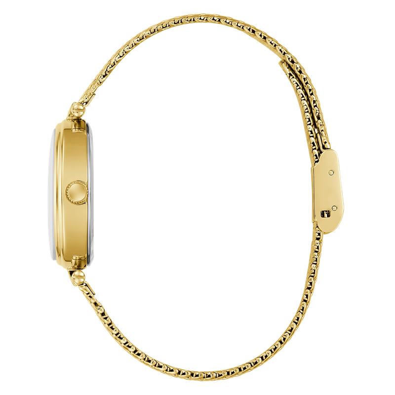 Guess Ladies Ruby Gold Tone Analog Watch