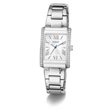 Guess Ladies Silver Tone Analog Watch