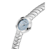 Guess Ladies Silver Tone Analog Watch
