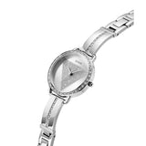 Guess Ladies Silver Tone Analog Watch