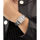 Guess Ladies Silver Tone Analog Watch