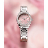 Guess Ladies Silver Tone Analog Watch