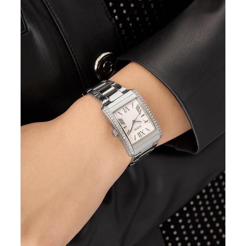 Guess Ladies Silver Tone Analog Watch